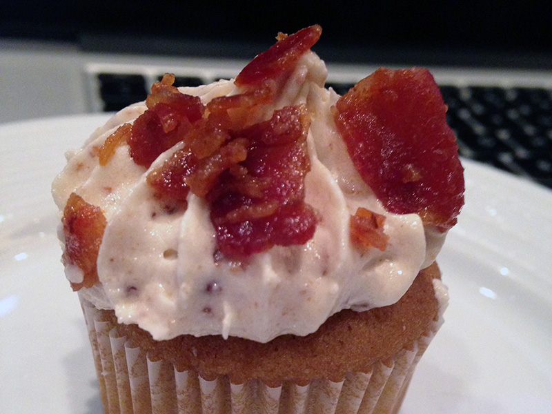 Bacon Cupcake